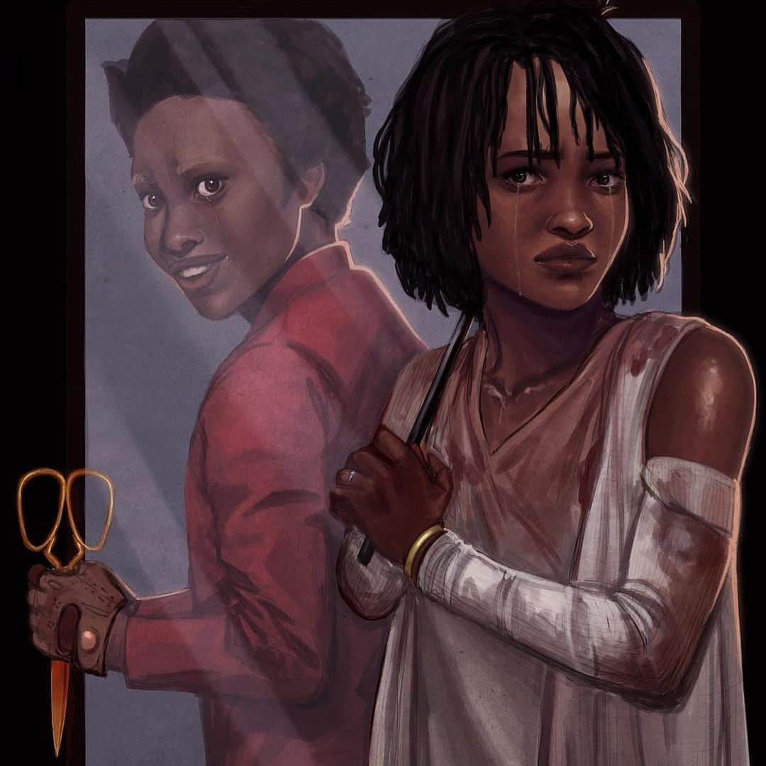 ルピタ・ニョンゴさんのインスタグラム写真 - (ルピタ・ニョンゴInstagram)「3. Bringing Us to you. ✂️ And experiencing your #UsMovie fan art! #LNTopTen」12月30日 7時07分 - lupitanyongo