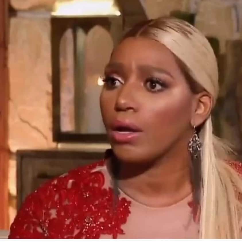 ネネ・リークスのインスタグラム：「Just finished watching TONIGHT’S #RHOA. TUNE IN to see me walk thru the door the last 30 seconds of this episode. Last week tease was just that...a TEASE!...The End #theytriedit」