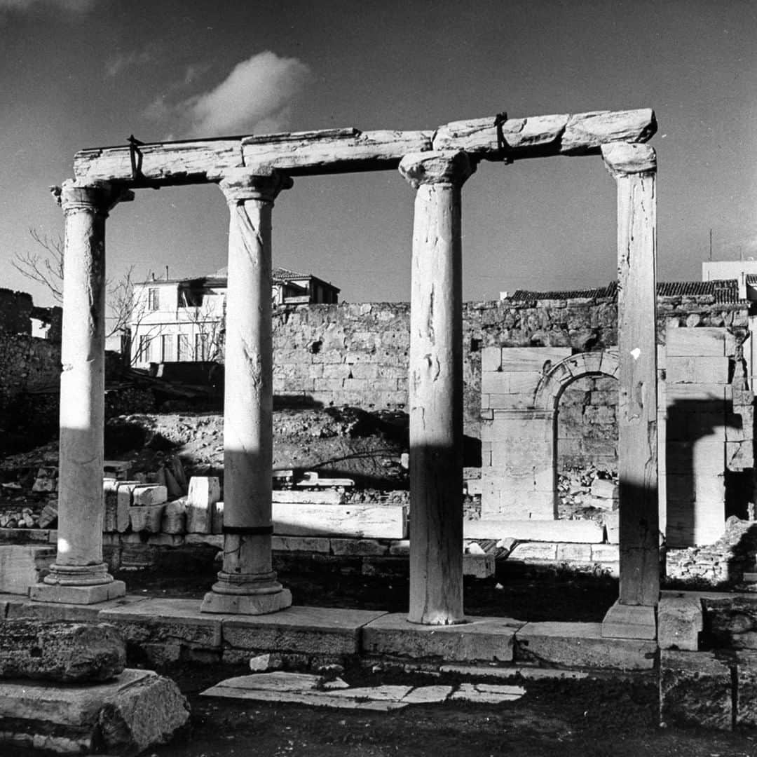 lifeさんのインスタグラム写真 - (lifeInstagram)「75 years ago this week from the January 1, 1945 photo feature: "ATHENS—Its ancient art is seen by LIFE photographer Kessel." According to LIFE, "Between sessions of recording the civil war in Athens, LIFE Photographer Dmitri Kessel turned to the eternal wonder that Athenians of 2,400 years ago made. His magnificent pictures of ancient Athens are shown on the following pages." Pictured here is an unpublished outtake of the ruins of the Hadrian Library. (Dmitri Kessel/The LIFE Picture Collection © Meredith Corporation) #thisweekinLIFE #Athens #Greece」12月31日 0時15分 - life