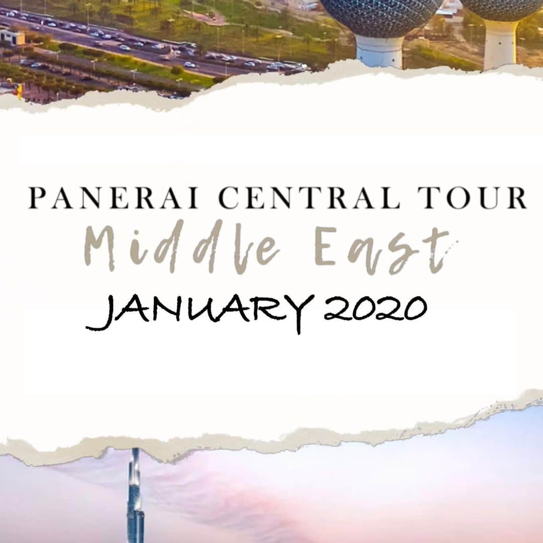 パネライのインスタグラム：「We are only a few weeks away from and epic tour. If you are in the MidEast region don’t forget to RSVP for the exclusive events we are throwing out there with @panerai_mea Space is limited so don’t wait till the last minute. Visit our website at www.PaneraiCentral.com and RSVP now!」