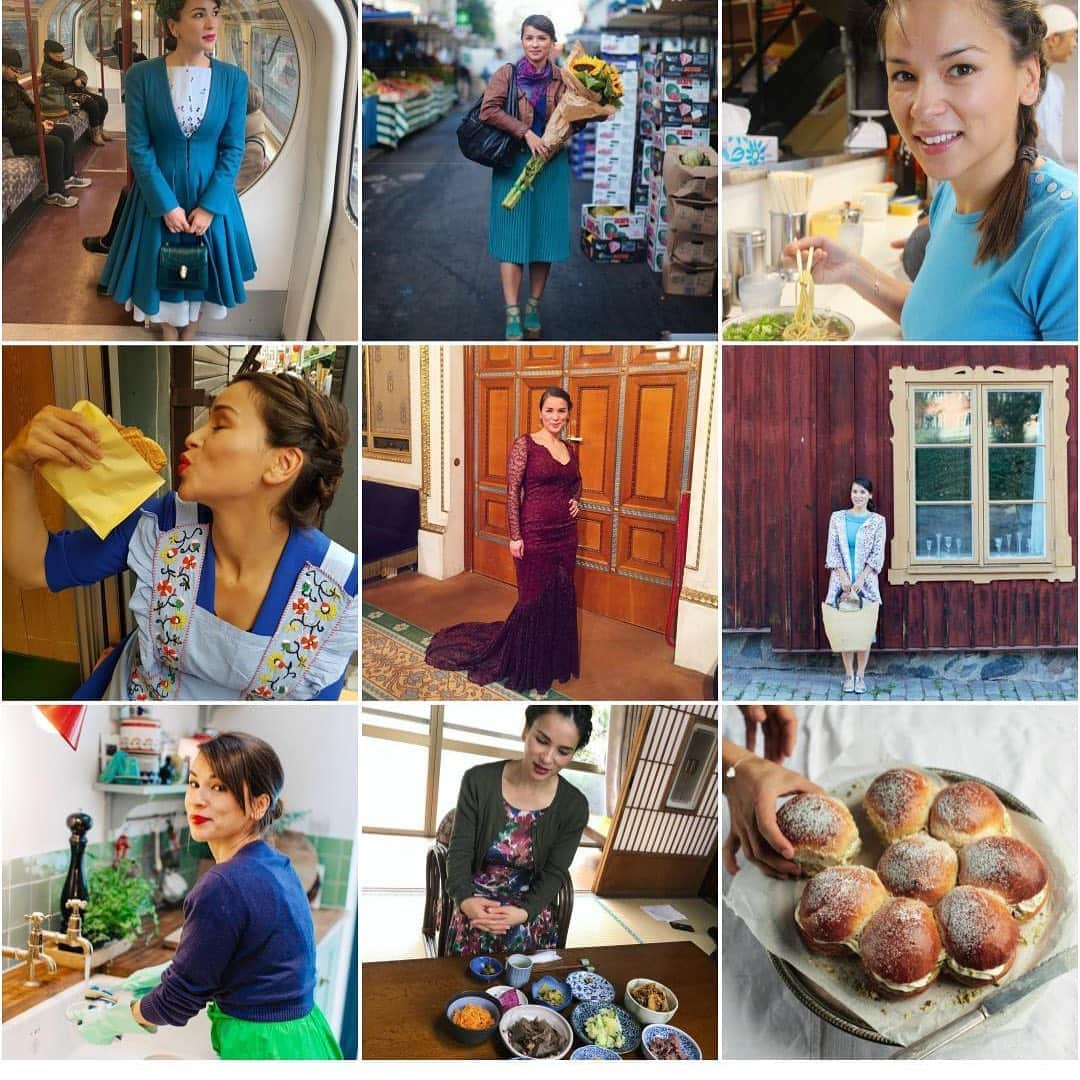 レイチェル・クーさんのインスタグラム写真 - (レイチェル・クーInstagram)「Swedish cream buns, washing up and eating copious amounts of food in Japan. Yep that pretty much sums up my 2019 😂 . . . . . . . . . . . . #rachelkhoo #thelittleswedishkitchen #semlor #khootravels」12月30日 18時11分 - rachelkhooks