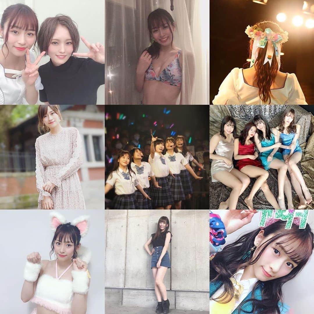 内木志のインスタグラム：「🎞 2020年も沢山思い出作ろう😊 #2019bestnine」