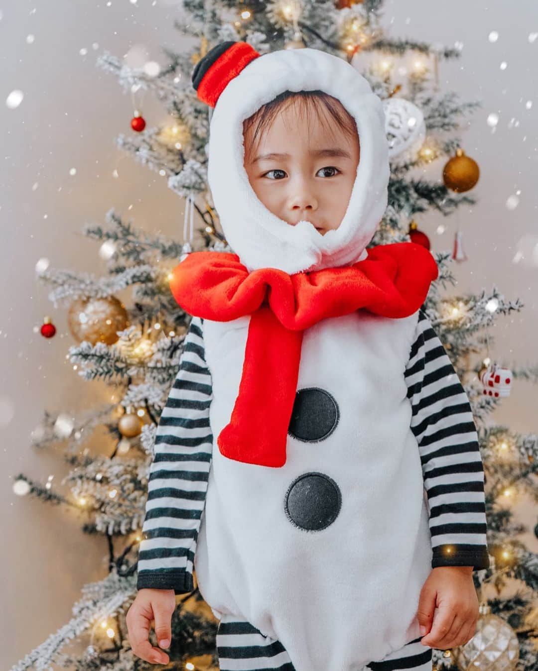 yeNahさんのインスタグラム写真 - (yeNahInstagram)「𝚜𝚠𝚒𝚙𝚎してね🤍﻿ ﻿ ﻿ ⛄️#christmas2019 👶🏻﻿ ﻿ ﻿ ﻿ 🧚🏼‍♀️edited with @haneypresets #haneypresets﻿」12月30日 21時44分 - haney8859