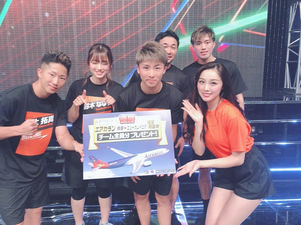 のインスタグラム：「#最強スポーツ統一戦 なんと！ボクシングチームが2年連続優勝しました❤️ 去年に引き続き嬉しいなぁ🥊❤️ #アスリート　#ボクシング　#井上尚弥　さんは2年連続ご一緒させていただきました。 チームホリプロです笑」