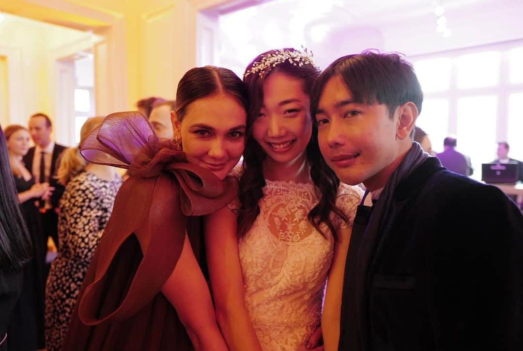 ルナ・マヤさんのインスタグラム写真 - (ルナ・マヤInstagram)「Congratulations dear @wonjin.seo and Dimitri, ‘‘twas a lovely wedding and had so much fun, thank you for having me and be part of your wonderful new journey, many congratulations, blessings and love to come in the future. Love you and see you in Tokyo soon! Happy new year 🎈 #wedding #greece #athens #december #2019」12月30日 22時50分 - lunamaya