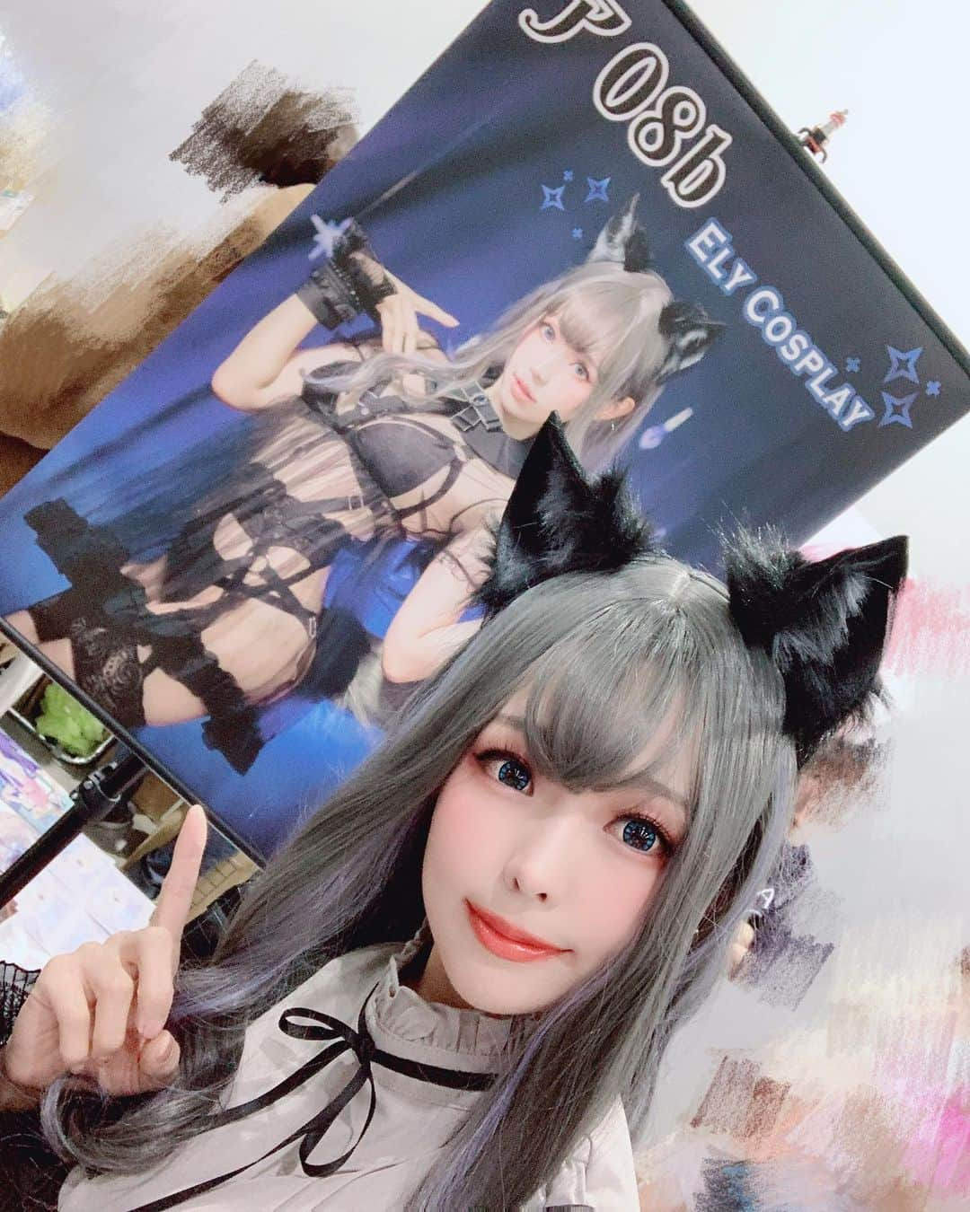 Elyさんのインスタグラム写真 - (ElyInstagram)「See you  at C97,booth:South Hall 2 ア 08b 設営完了しました〜 【Ely Cosplay】南2ホールア-08b でお待ちしております⸜(๑⃙⃘'ω'๑⃙⃘)⸝ よろしくお願いします！  #C97 #コミケ97 #コミケ4日目」12月31日 9時26分 - eeelyeee