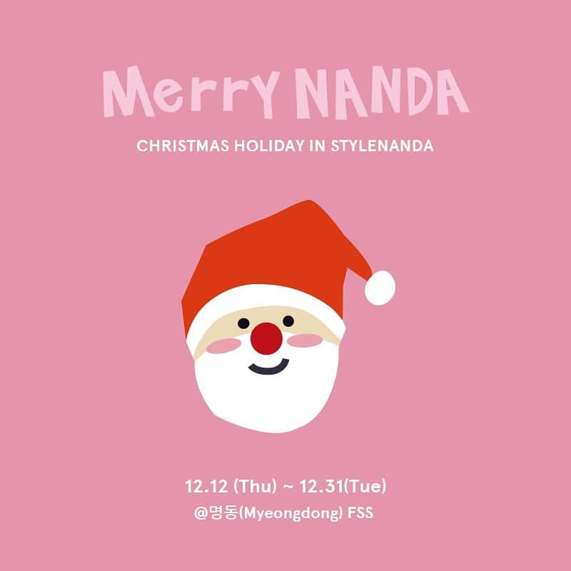 3CE Official Instagramさんのインスタグラム写真 - (3CE Official InstagramInstagram)「LAST DAY🙌🏻 CHRISTMAS HOLIDAY IN STYLENANDA💕 스타일난다 명동 핑크호텔에서만 만날 수 있는 특별한 홀리데이 프로모션은 오늘까지🥰 - ✔️기간 : 2019년 12월 12일 ~ 31일 까지 ✔️주소 : 서울특별시 중구 명동8길 37-8 - <EVENT> 1. HOLIDAY GIFT KIT🎁 2. DIY HOLIDAY LIP PAKAGE💄 3. ‘3URSDAY’ SPECIAL SALE💕 4. LAST PIECE, LAST CHANCE!🙌🏻 5. LUCKY DRAW TREE🎄 *자세한 사항은 피드를 슬라이드해서 확인해주세요! *Slide the feed to check the details! - #CHRISTMAS_HOLIDAY_IN_STYLENANDA #Stylenanda #3CE #Holidayevent」12月31日 10時07分 - 3ce_official