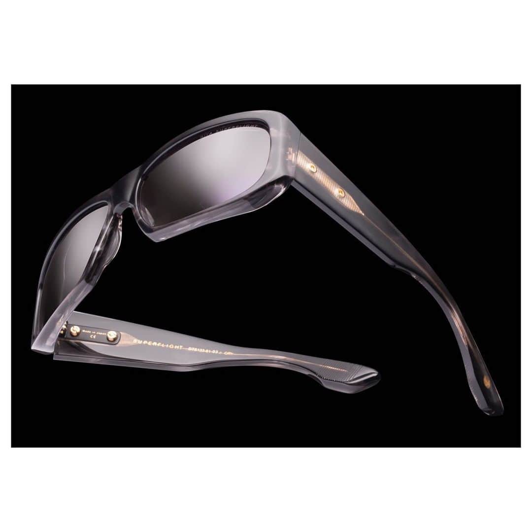 ディタのインスタグラム：「DITA opens a new chapter in flight-inspired luxury eyewear with the debut of a muscular wraparound frame, the #DITA Superflight - tap to shop #DITAeyewear #DITAsunglasses」
