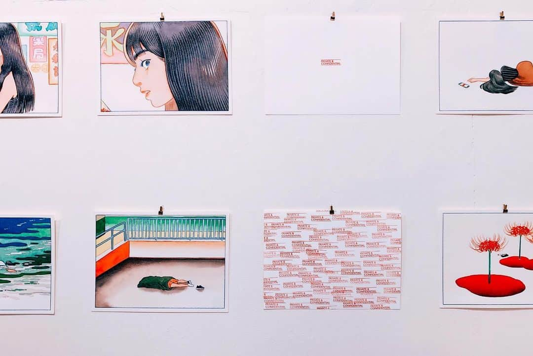 門小雷さんのインスタグラム写真 - (門小雷Instagram)「今年舉辦的個展及聯展 ⠀⠀⠀ 7月「PEEK」at L'illustre Galerie Le Monde (TOKYO) ⠀⠀⠀ 7月「Little Thunder Pop-up Exhibition」at Graniph Harajuku (TOKYO) ⠀⠀⠀ 9月「藻與浪與無限 台北站」at Mangasick (TAIPEI） ⠀⠀⠀ 9月「藻與浪與無限 香港站」at Parallel Space (HONG KONG) ⠀⠀⠀ 11月 聯展「東アジアのインディ・コミック・アートブック展」at Books&Gallery POPOTAME (TOKYO) (Artist：Gao Yan/ Byun Younggeun/ Little Thunder) ⠀⠀⠀ 感謝所有曾幫助和支持我的人。」12月31日 1時52分 - littlethunder