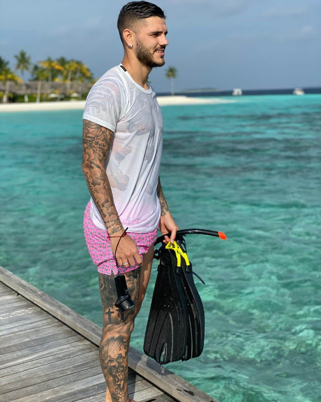 マウロ・イカルディさんのインスタグラム写真 - (マウロ・イカルディInstagram)「🏝🤿 Snorkeling 🤿🏝」12月31日 2時24分 - mauroicardi