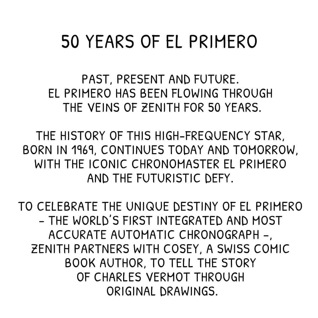 ゼニスさんのインスタグラム写真 - (ゼニスInstagram)「#ElPrimero50: A Forgotten Treasure: 1/5  #Zenith #ZenithWatches #ElPrimero #Chronograph #CharlesVermot #Grenier #Story #Manufacture #History #Cosey」12月31日 3時30分 - zenithwatches