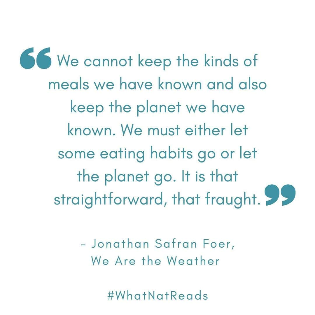 ナタリー・ポートマンさんのインスタグラム写真 - (ナタリー・ポートマンInstagram)「Jonathan’s new book gave me a lot to think about concerning the impact we have on the environment. He writes that not eating animal products until dinner is one of the most important actions an individual can take to slow climate change. #whatnatreads」12月31日 3時35分 - natalieportman