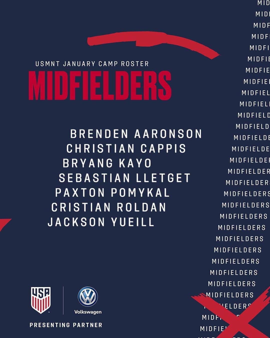 サッカー アメリカ代表チームさんのインスタグラム写真 - (サッカー アメリカ代表チームInstagram)「NEWS: Swipe ➡️ to see the #USMNT’s 25-player roster for the 2020 #JanuaryCamp.」12月31日 4時01分 - usmnt