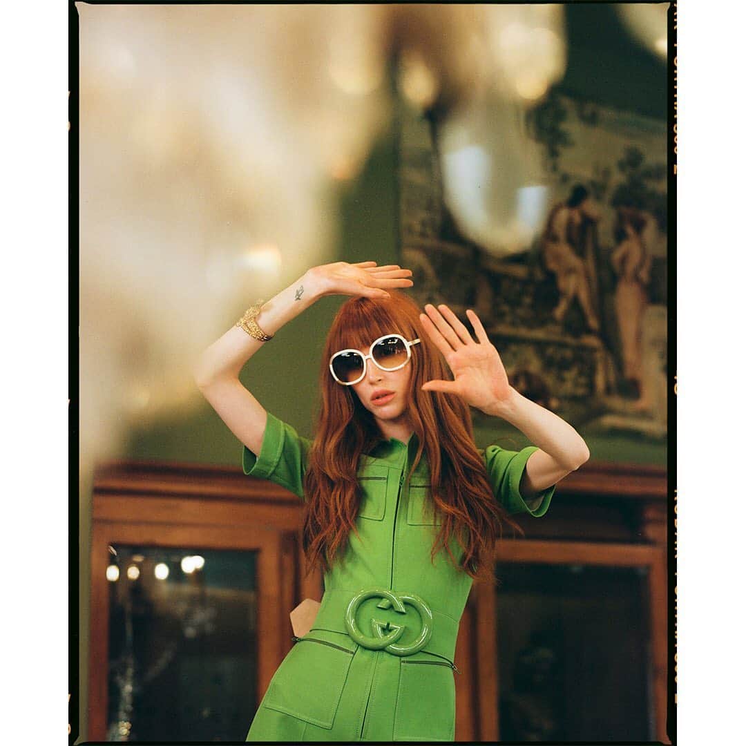 Faith Picozziさんのインスタグラム写真 - (Faith PicozziInstagram)「Gucci Mansion 1️⃣9️⃣ 📸 @burrent 🕺📷@garrettremy 👗 @faithpicozzicreative @gucci @alessandro_michele 💥 #fashion #style #gucci #redhead #model #film #120film #mediumformat」12月31日 4時02分 - faithpicozzi