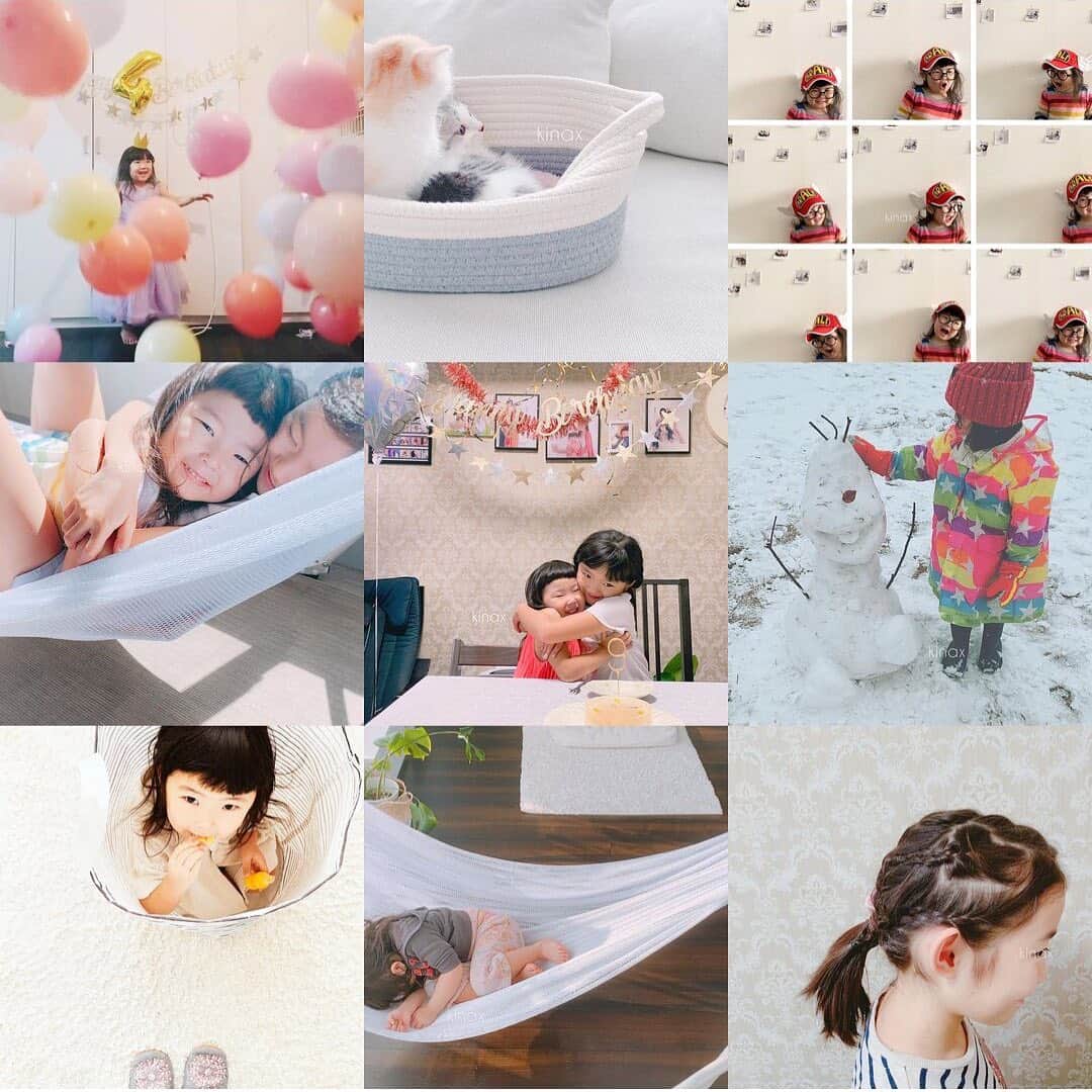 kinaxのインスタグラム：「. good evening(๑′ᴗ‵๑)🌃in Japan, and good morning, good afternoon, good night for world friends! . あっという間に今年も残り数時間。 師走は本当にバタバタと過ぎちゃうね。 . 年々更新頻度も下がりつつあり 最近はだいぶ猫まみれなアカウントですが 今年もたくさんのいいねとコメントを ありがとうございました(๑′ᴗ‵๑) . 来年もゆるゆると続け行けたらいいなと 思っているので どうぞよろしくお願いします(๑′ᴗ‵๑)♡ . . お節作りをしながらの年越しになりそうだけど 来年も家族みんなが健康で過ごせますように。 . みなさまもどうか素敵な年越しを🎍 . . #親バカ部 #kinaxfav #bestnine2019 #今年もありがとうございました 2019/12/31」