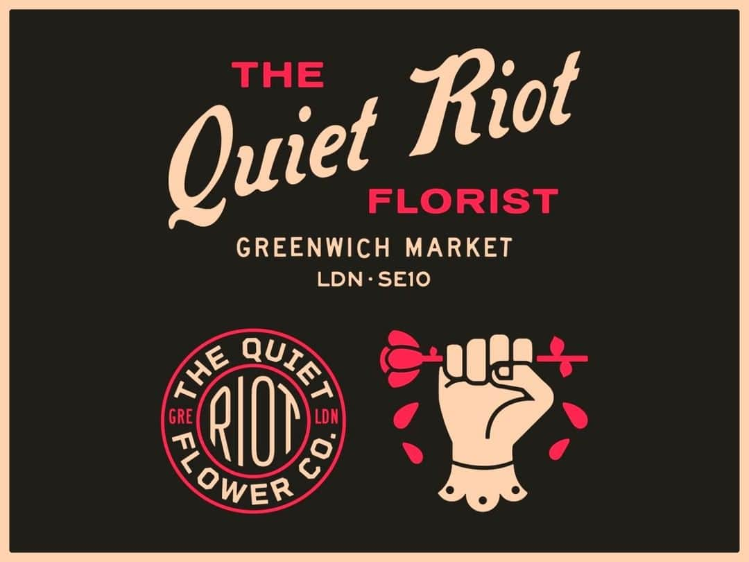 Dribbbleさんのインスタグラム写真 - (DribbbleInstagram)「The Quiet Riot Florist by Luke Harrison. Click our link in bio to see more from this designer. ⠀ ⠀ #design #dribbble #dribbblers #illustration」12月31日 19時02分 - dribbble