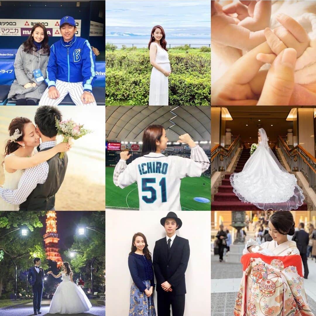 小野恵美のインスタグラム：「大晦日ということで、 #2019bestnine 🏆  2019年は、まさに結婚後、妊娠・出産という人生の節目を迎え、お仕事に恵まれていた一年でした✨  いつも支えてくれる家族や友人、お仕事でお世話になった方々、応援してくださる方々のお陰です。  2019年もお世話になりました😌 来年もどうぞよろしくお願い致します🌅 #2019年 #大晦日 #良いお年をお迎えください」