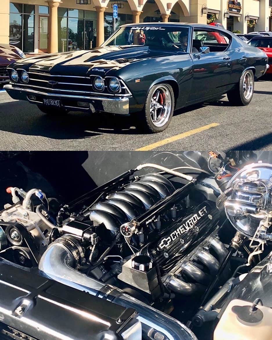 Classics Dailyさんのインスタグラム写真 - (Classics DailyInstagram)「@all4speed is a great young guy who’s super stoked on his ‘69 Chevelle the #MaliBeast. _ Photo Creds: @keystoneautomotiveoperations  _ #classiccar #musclecar #hotrod #protouring #prostreet #restomod #classicsdaily #streetrod #streetcar #customcar #chevelle #chevychevelle #hotrods #streetrods #69Chevelle #bigblockchevy  #classiccars #customcars #musclecars #americanmuscle #hotrodsandmusclecars #musclecarsdaily #americanmusclecars #classicmuscle #classicchevy #chevelless #showcar #chevynova」12月31日 10時50分 - classicsdaily