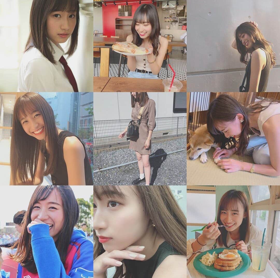 鈴木えりかのインスタグラム：「. 今まで一番年末感無い年末を 過ごしています、笑笑 2019年はたくさんの方との出会い、 そしていろんな思い、経験をした年でした 今年一年もありがとうございました😊 bestnineってやつ、やってみた^_^ . . . . #2019bestnine #bestnine #年末 #大晦日 #いつもと変わらない」