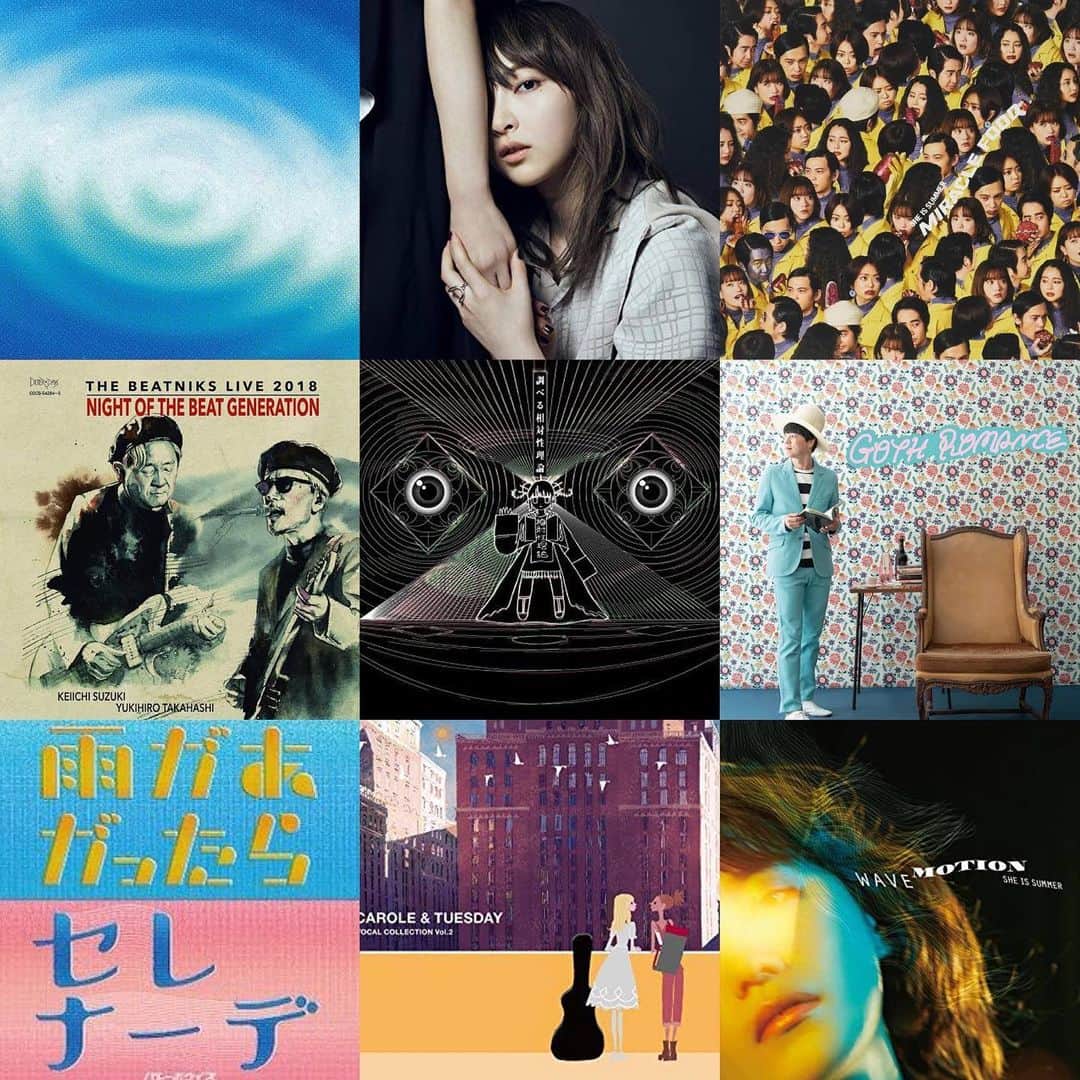 永井聖一のインスタグラム：「2019年の参加作品。 ちょうど9枚という事で😇」