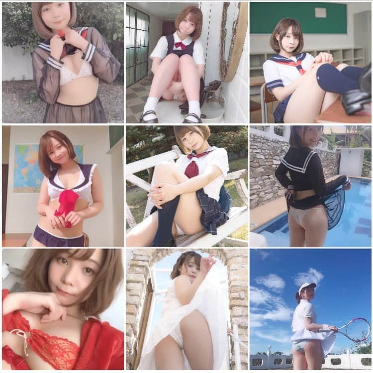 真奈さんのインスタグラム写真 - (真奈Instagram)「#2019bestnine  ほぼパンチラ☺️ . 世界共通で制服とパンチラが 好きなんだなと証明された 気がします。 来年も頑張りますおはちら。 . #おはちら」12月31日 15時52分 - manatmnt0116