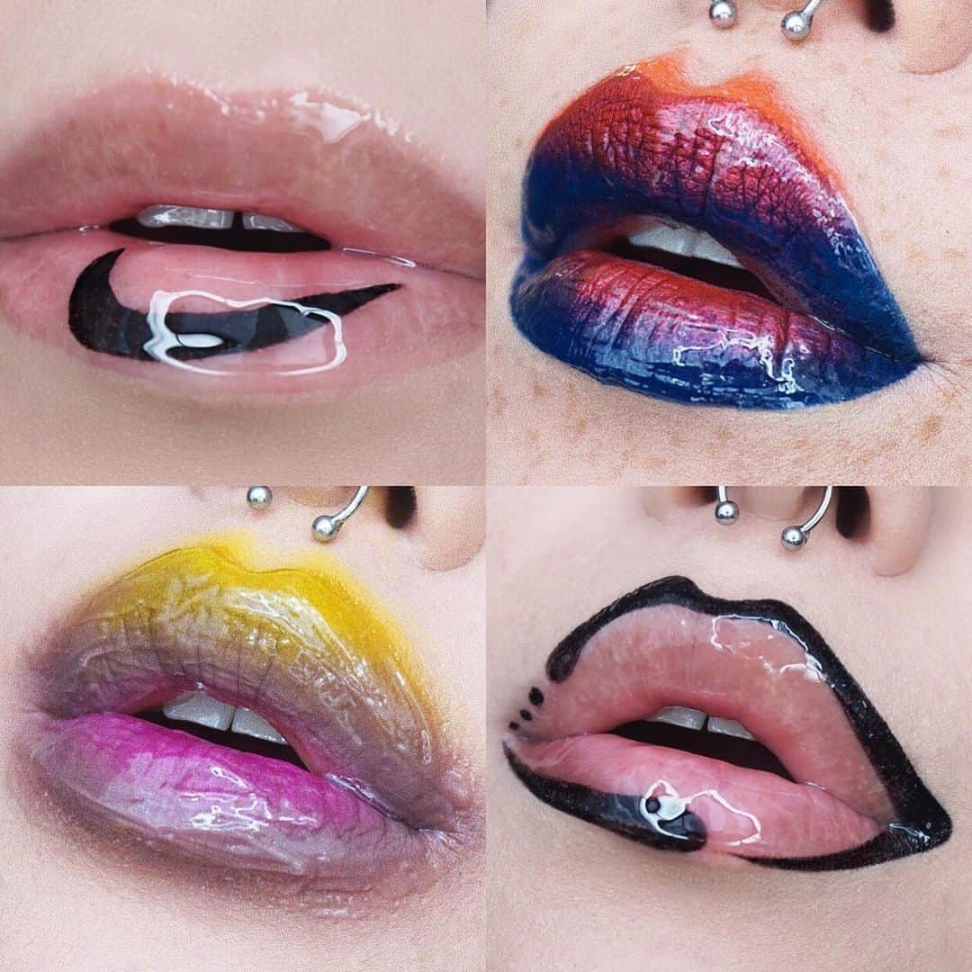 Sayaka Obaraのインスタグラム：「2019💋 #lipart」