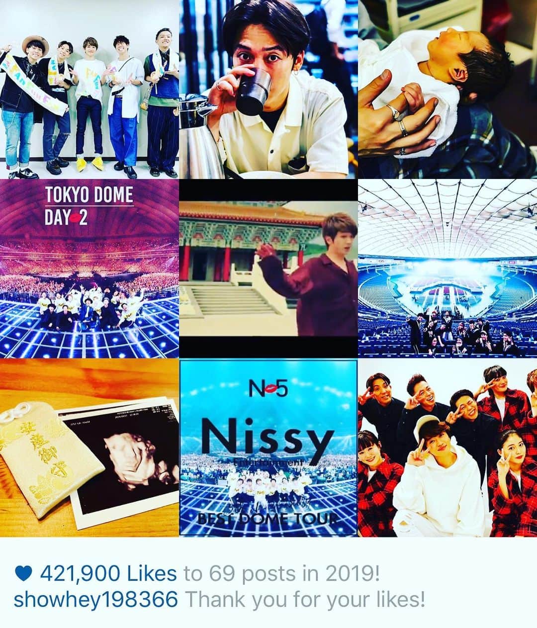Show-heyのインスタグラム：「2019年沢山ありがとうございました！ 今年は変化の年でありました！ 様々な方々のお陰で今年も頑張れました！ マジで2019年も秒で過ぎてしまい マジぴえんです😭 2020年はもう少しタピろうかと思います！ て事で来年も宜しく願います！  2020年も突っ走るので応援の程宜しく願いします🔥🔥🔥 一緒に楽しんでいきましょう❗️ #ざぁいまぁーす2019　#ざぁいまぁーす2020 #」