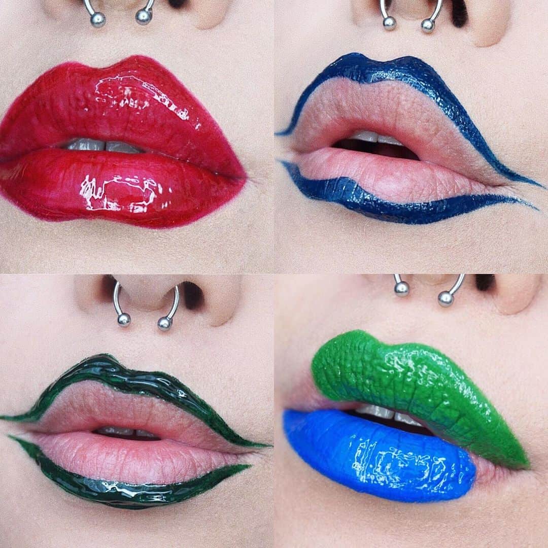 Sayaka Obaraのインスタグラム：「2019💋 #lipart」
