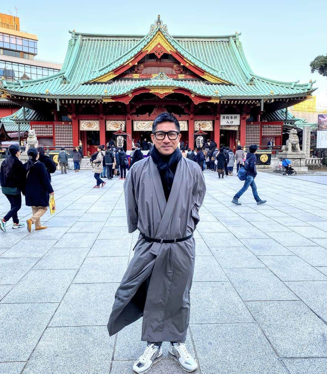 前園真聖さんのインスタグラム写真 - (前園真聖Instagram)「今年もたくさんの方々にお世話になりました。 みなさん良いお年をお迎え下さい。 #良いお年を #大晦日 #神田明神 #着物 #Kimono #前園真聖」12月31日 17時23分 - maezono_masakiyo