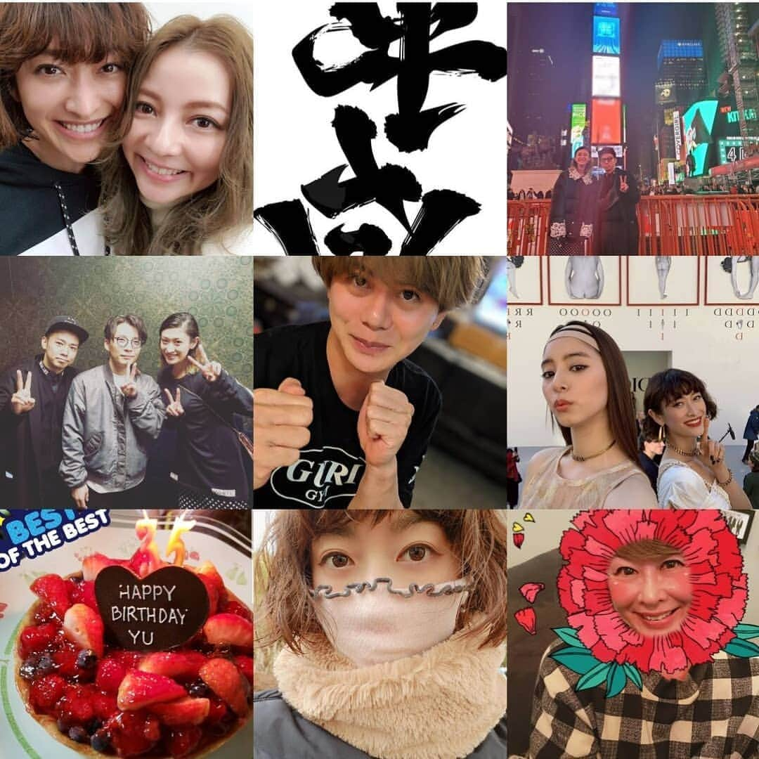 山田優さんのインスタグラム写真 - (山田優Instagram)「#top2019  #2019bestnine  今年も残りあと少し。 ２０１９年もありがとうございました❗  色々な出会いがあったり 変化の年でした‼️ ２０２０年。 良いこと沢山あるといいな🎵  皆様、良い新年をお迎え下さいね！！！ #何でベスト９の真ん中が親太朗なの？ #2019 #thankyou」12月31日 17時43分 - yu_yamada_