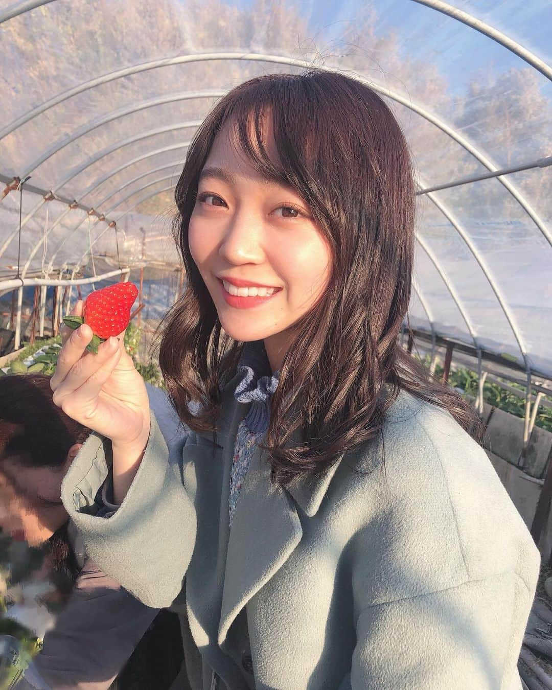 土路生優里さんのインスタグラム写真 - (土路生優里Instagram)「2019年、皆々様本当にありがとうございました。﻿ ﻿ 大きな決断をして新しいことを始めて、とっても濃い1年でした！！！﻿ 超未熟者ではありますが少しずつ成長して行きたいと思いますので2020年もよろしくお願いします😌﻿ 良いお年を〜☺︎︎ ﻿ #大晦日　#いちご狩り」12月31日 17時43分 - torochan__324