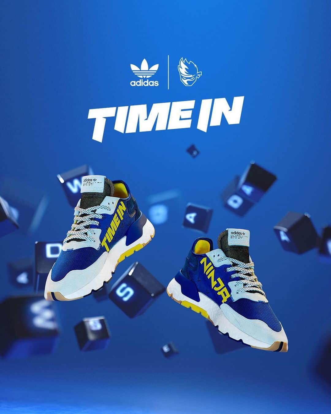 adidas Originalsさんのインスタグラム写真 - (adidas OriginalsInstagram)「You put the Time In. Now the wait is over. The @Ninja “TIME IN” #NiteJogger is now available online and in adidas stores. Shop now at adidas.com/Ninja.」12月31日 17時59分 - adidasoriginals