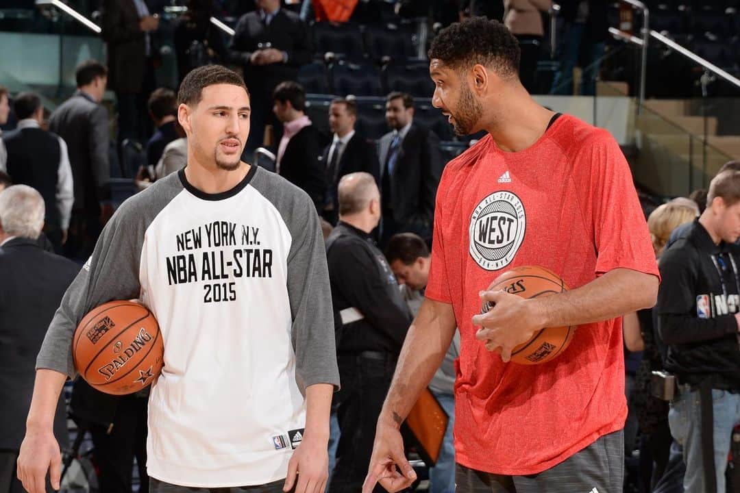 クレイ・トンプソンさんのインスタグラム写真 - (クレイ・トンプソンInstagram)「As the 2010’s come to a close, I will forever be grateful to have played against / interacted with the legends that came before us. As a student of the game, I studied these guys religiously. It was always so surreal every time I was able to compete against them !  #90sbaby」1月1日 5時09分 - klaythompson