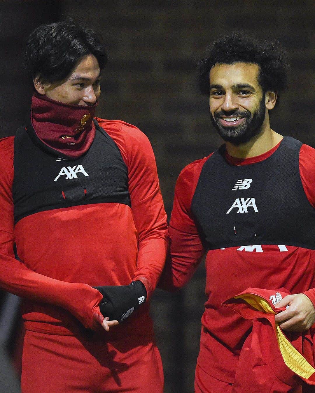 リヴァプールFCさんのインスタグラム写真 - (リヴァプールFCInstagram)「🙌 Minamino x Mo 🙌 Training time 💪 #LFC #Minamino #Salah #Liverpool」1月1日 3時58分 - liverpoolfc