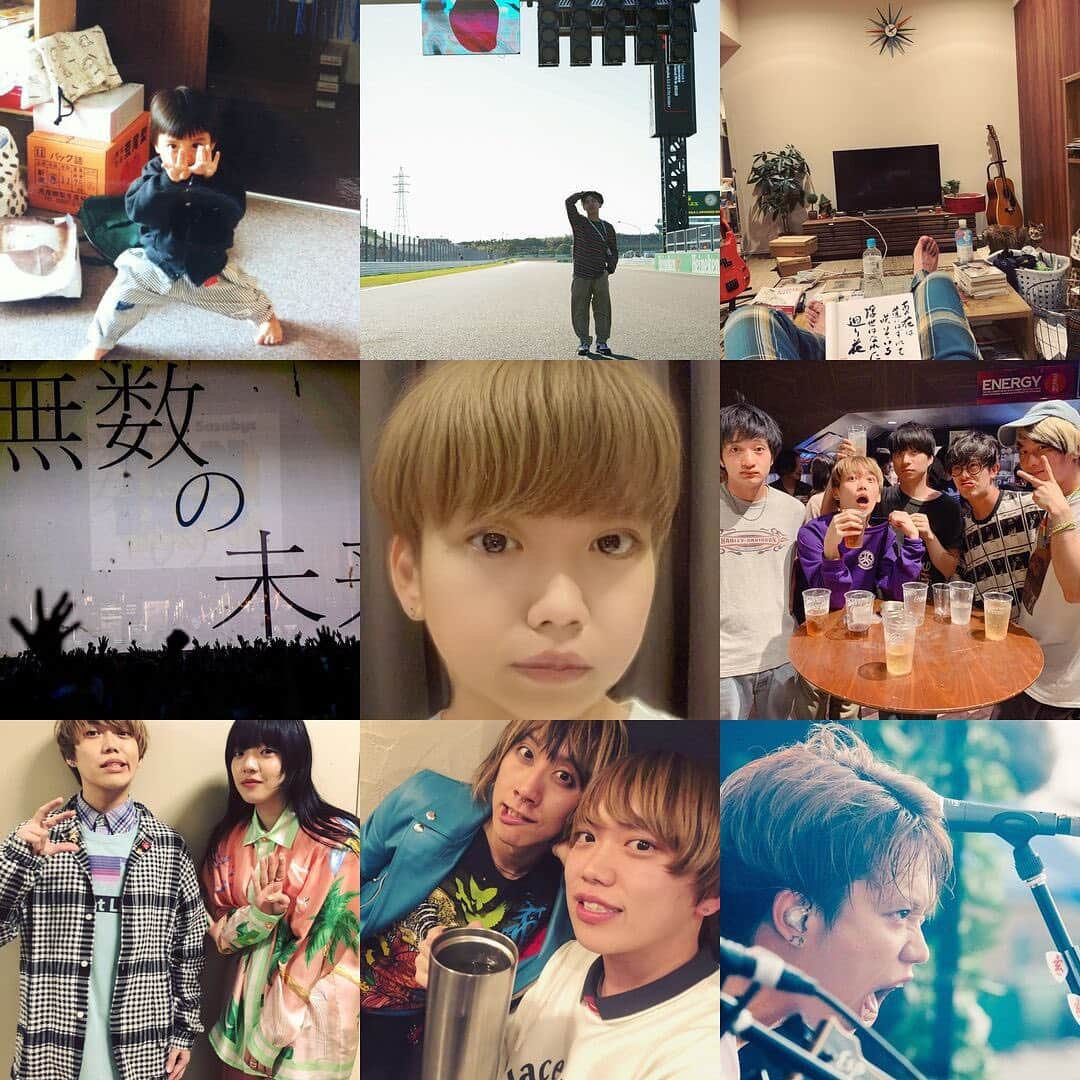 GENさんのインスタグラム写真 - (GENInstagram)「#2019bestnine  今年もお世話になりました。関わってくれた全ての皆さんにありがとうとお疲れ様を送ります。個人的に2019年は本当に色んなことがあり試練の1年だったように感じます。簡単には乗り越えられない困難に何度もでくわし、その度に僕はたくさん道に迷ってたくさん間違えたように思います。だけどそういったうまく行かなかったことのおかげで、僕の心臓はまた強くなったし、自分がしたい事すべき事がくっきりした一年でもあります。今年現れた壁は全て自分の成長のための経験だったと思えるように、来年に繋げます。とりあえず今から、ライブ納めして来ます。」12月31日 21時30分 - 04genls