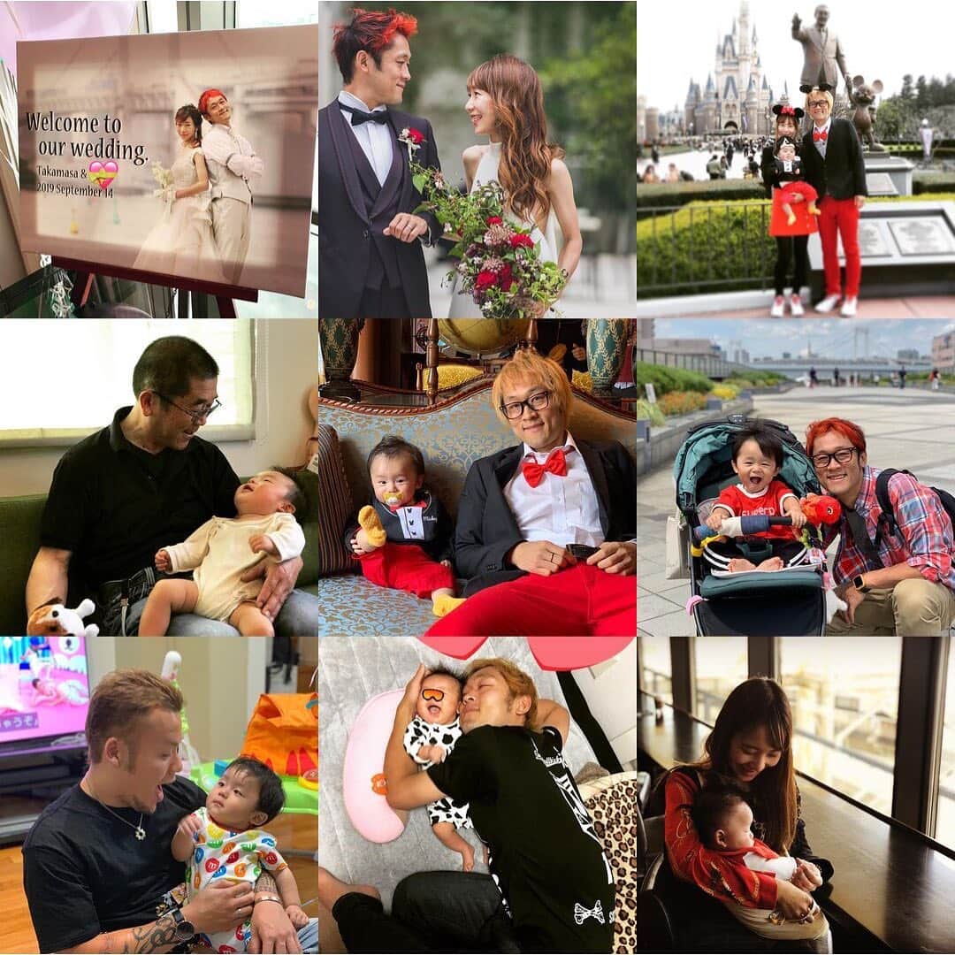 のインスタグラム：「#2019bestnine  みんながやってるやつやったら、なんかチビMAXの成長がみえて泣けてきた😭  って、今年ももうすぐね。  良いお年を💖」
