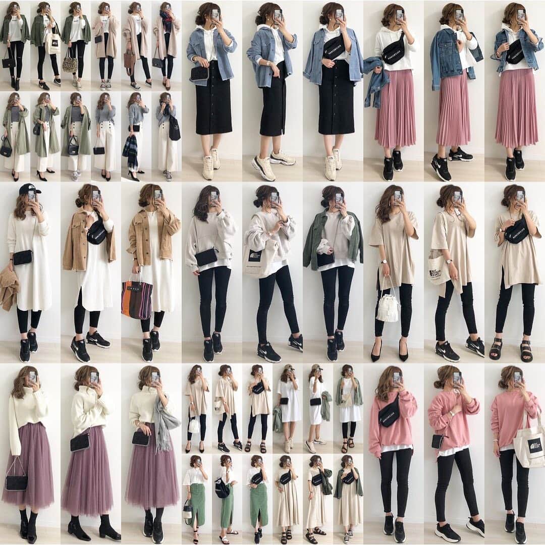 Miyoのインスタグラム：「2019.12.31 ・ 2019年もありがとうございました✨ ・ お腹が大きくなるにつれ着れる服も限られてきたり、コーデを撮るのも体力や時間を使うのもあってなかなか更新できずすみません🙏🏻💦 それでもいままでと変わらずに見てくださる方々、新しくフォローをしてくださった方々に感謝です♥️ 本当にありがとうございます✨ ・ 出産まであと2ヵ月ちょっと👶🏻 4年ぶりなのでドキドキですが出産がんばります✊🏻 ・ 2020年もどうぞ宜しくお願い致します☺️🙏🏻 良いお年をお迎えください🎍✨ ・ ・ ・ #bestnine#2019bestnine#2020#大晦日#UNIQLO#ユニクロ#ユニクロコーデ#UNIQLOコーデ#GU#ジーユー#GUコーデ#zara#ザラコーデ#ザラジョ#マタニティ#マタニティコーデ#妊婦#妊婦コーデ#ぷんにー#妊娠7ヶ月#スニーカーコーデ#ママコーデ#ママファッション#プチプラコーデ#プチプラファッション#シンプルコーデ#カジュアルコーデ#大人可愛い#大人カジュアル#locari」