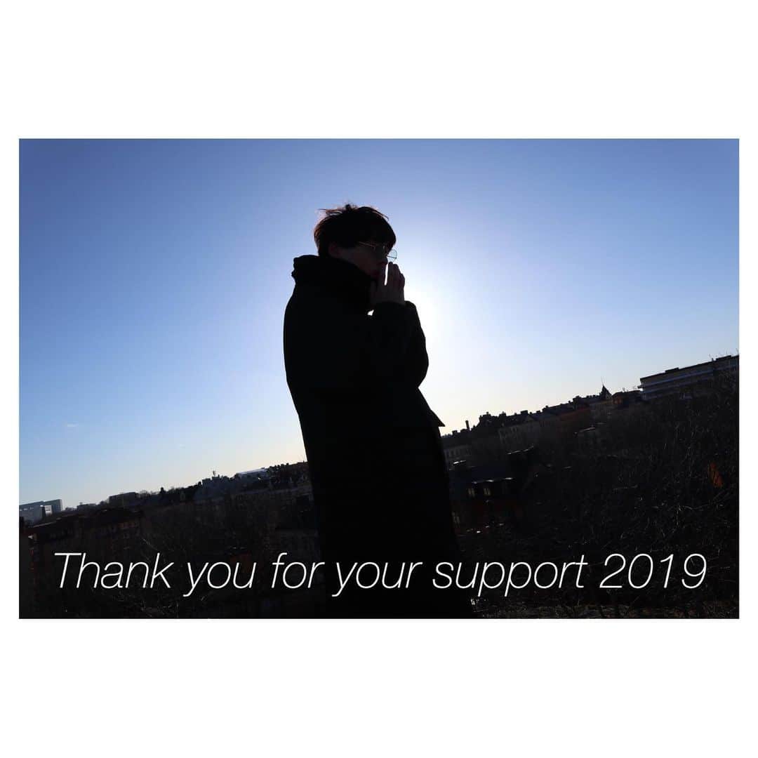 工藤大輝のインスタグラム：「Thank you for your support 2019」