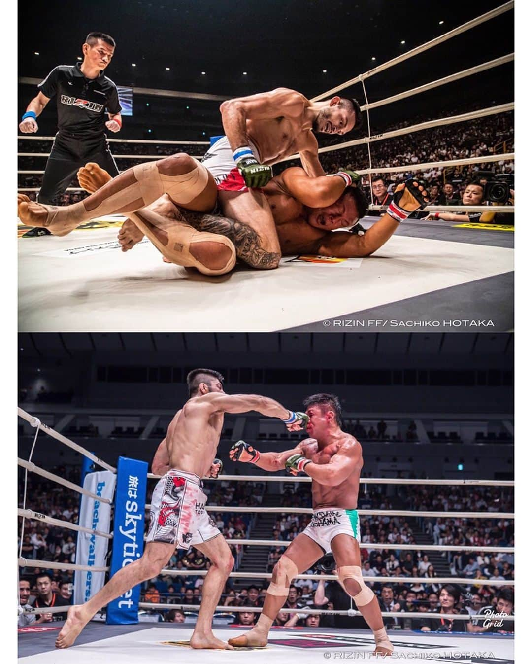 北岡悟さんのインスタグラム写真 - (北岡悟Instagram)「12/31、 #RIZIN20 観戦。 2012年大晦日、ウィルブルックスにシバかれた後の俺にDREAM仕切っていた加藤さんは言ってくれた「悪いことは今年に置いて行けるじゃないか」と。 そんなことを客席で大会観てて思い出した2019年大晦日。 "年"なんて区切りでしか無いんだけど、区切ることで何かが好転するならいいですよね。 中村龍之 @nakatatsuyuki が自戒の念を感じるインスタをアップしていたから倣って俺もやる、2枚目画像だが。 2019年は2戦2敗2KO負けでした。 30代最後の試合は病院送り。 悪いことを置いて行く区切りをつけても、"負け"を忘れは絶対しない。 2020年も宜しくお願いします。 戦い続けるから、まだまだこれからなんです。」12月31日 22時46分 - lotuskitaoka