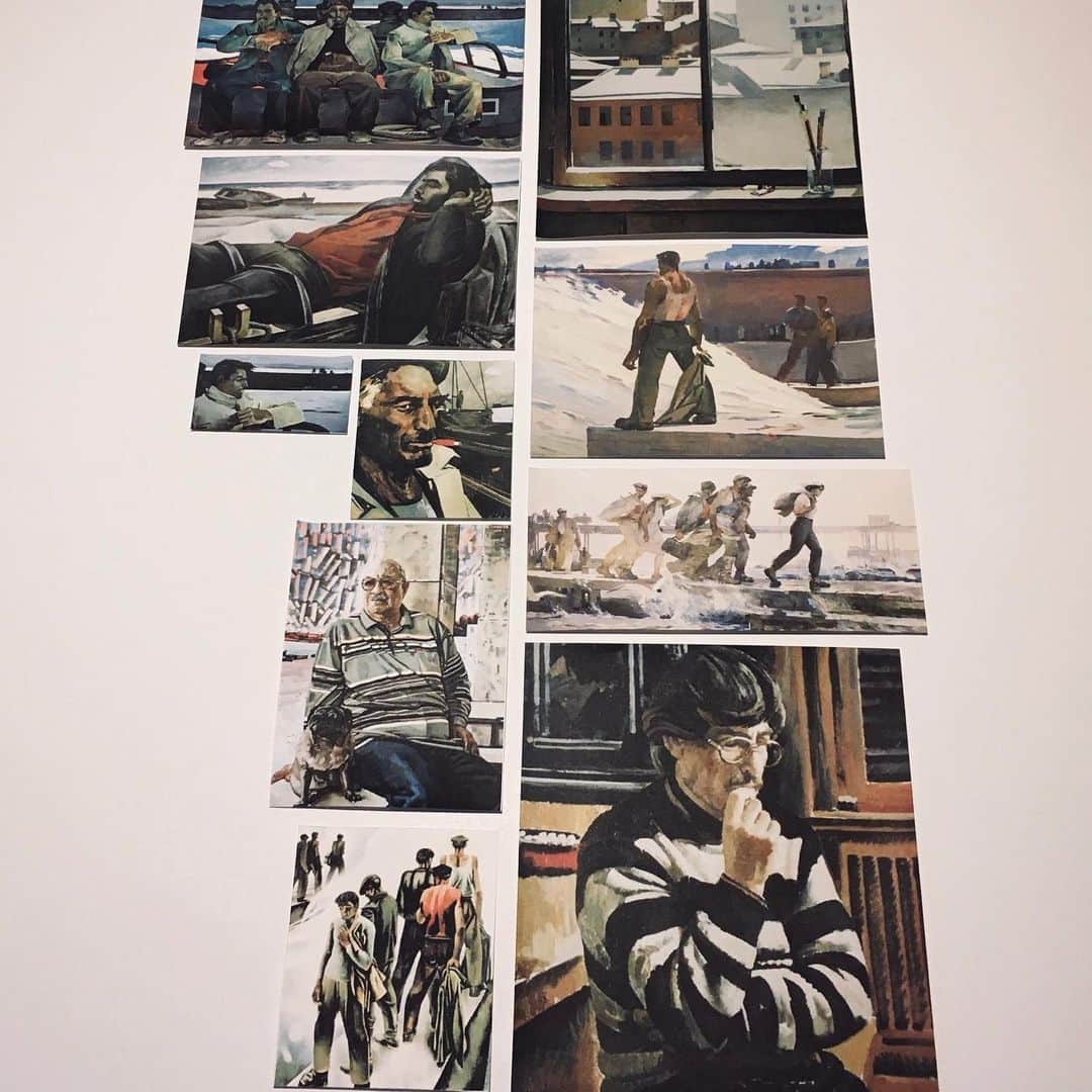 ルー ダルトンさんのインスタグラム写真 - (ルー ダルトンInstagram)「#outwiththeoldinwiththenew #tbt #aw19 #moodboard Tahir Salahov #tahirsalahov #artist #baku」12月31日 22時58分 - loudaltonmenswear