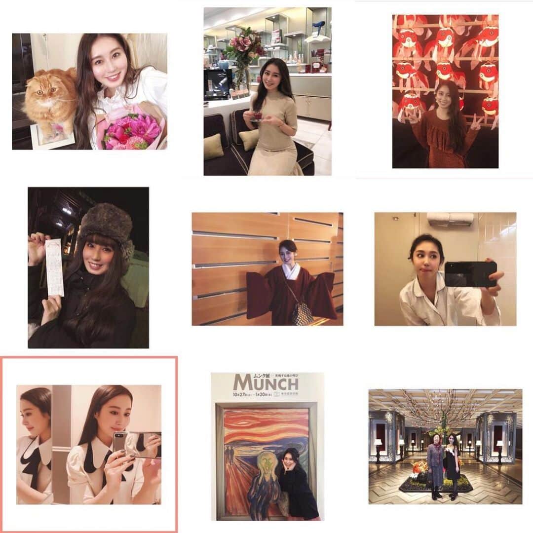 八尋莉那のインスタグラム：「#Bestnine2019  2019年、残りわずかとなりましたね❤︎ いつも応援してくださっている皆さま、今年もありがとうございました。 心より感謝申し上げます。 来年もどうぞ宜しくお願い致します✨ 2020年⭐️ 良いお年をお迎えくださいませ☺️ ・ #2019年#2020年#年末#カウントダウン#師走#年内最後の投稿#良いお年を」