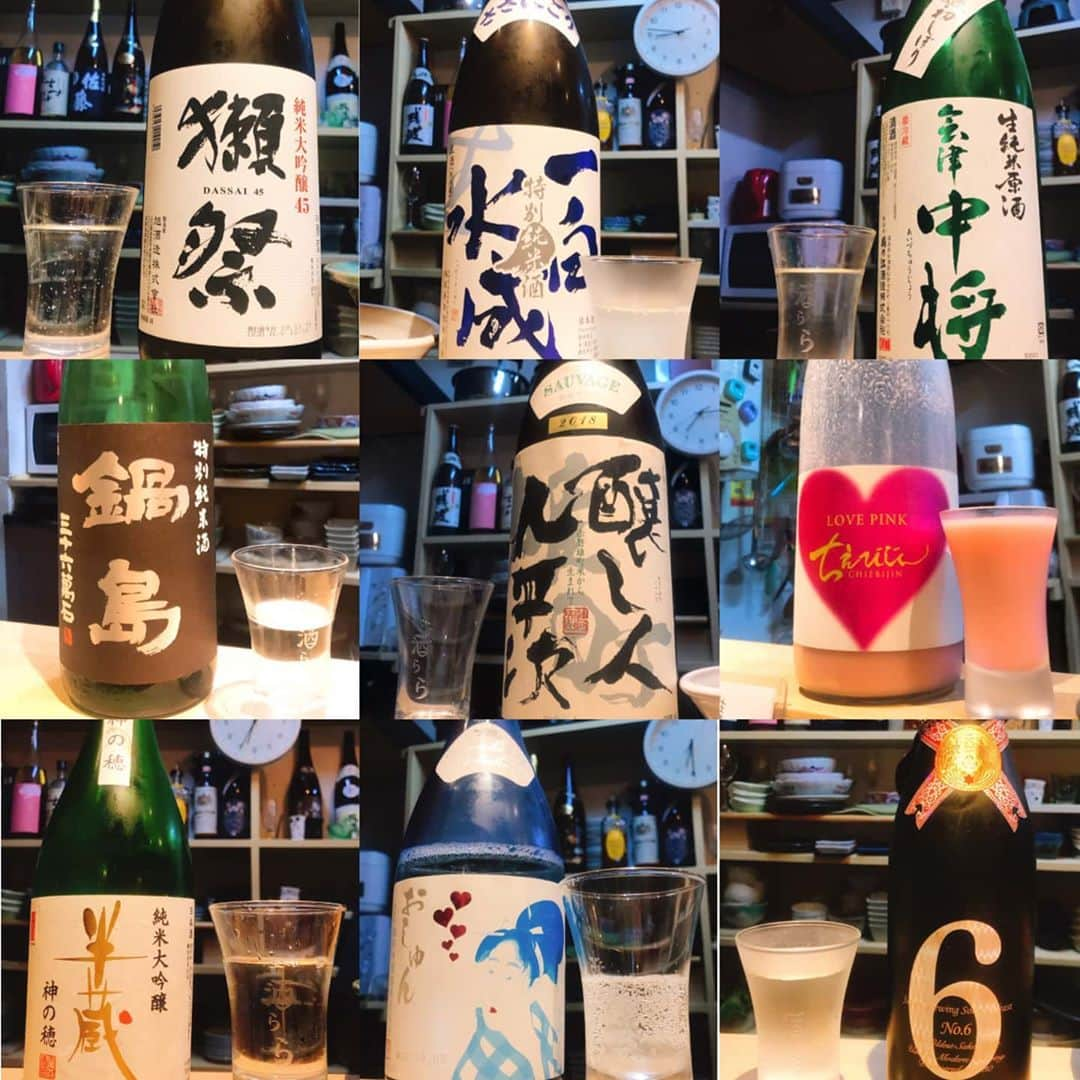 石川奈津紀さんのインスタグラム写真 - (石川奈津紀Instagram)「【最強飲み放題で忘年会🍶】 日本酒飲み納め！ 仙台の酒ららさん(@kaba100kg )へ。 いままでの飲み放題で一番！と言い切れるラインナップ🥺❤️ しかもさいこうのメンバー。 好きな人たち=すきぴ、っていうらしいね。すきぴとの最強忘年会でした🍶大大大満足🈵😍 十四代と花邑の師弟飲み比べ、ゆきおんなの上澄み&まざった部分の飲み比べが良すぎました😘💕 来年も帰仙の際にはお世話になります。 2020年も美味しいお酒をのめますように。 * #日本酒 #日本酒🍶#日本酒好き #日本酒好きな人と繋がりたい #日本酒女子 #sakemake #japanesesake #ポン酒タグラム #日本酒ナビゲーター #唎酒師 #ごちそうさまでした #酒らら  #宮町物語」12月31日 23時37分 - natsukiishikawa1011