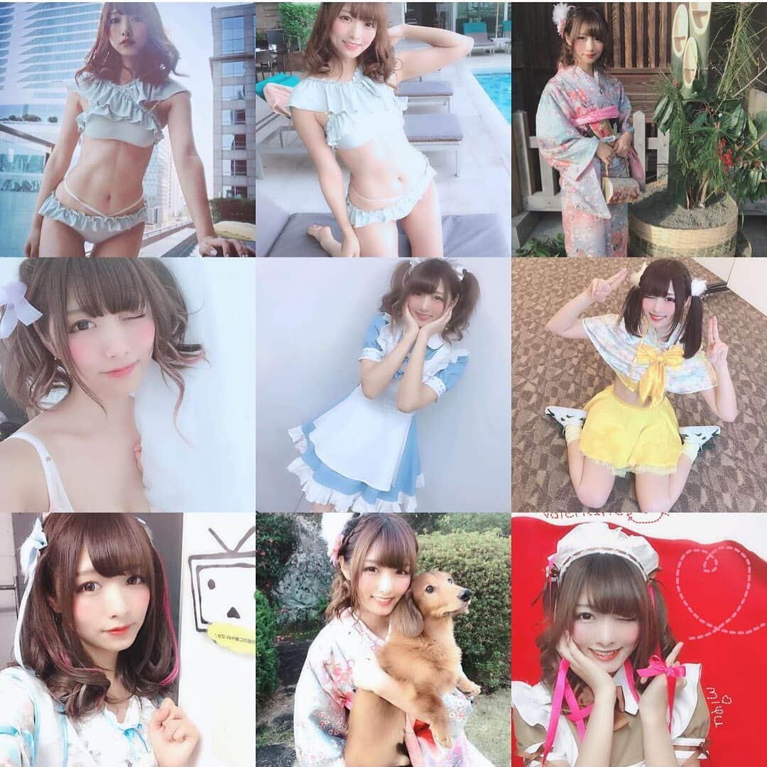 望月みゆさんのインスタグラム写真 - (望月みゆInstagram)「#2019bestnine  ２０１９年もありがとうございました♡instaは今年から特にディズニー投稿が多いけど、こちらではお仕事モードではない望月をメインに来年も楽しんでもらえたらと思うのでよろしくね💚  ありがとうっ🎀  #みゆちぃ　#miyuchy #望月みゆ　 #バンもん #banmon #バンドじゃないもん #japanesegirl  #japaneseidol」12月31日 23時42分 - myc416