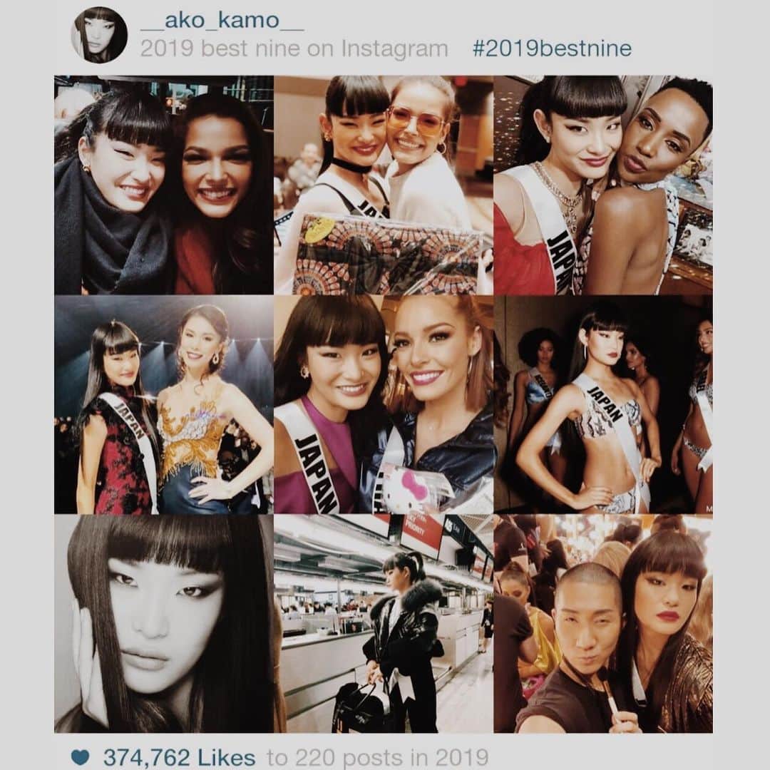 Ako Kamoのインスタグラム：「#2019bestnine」
