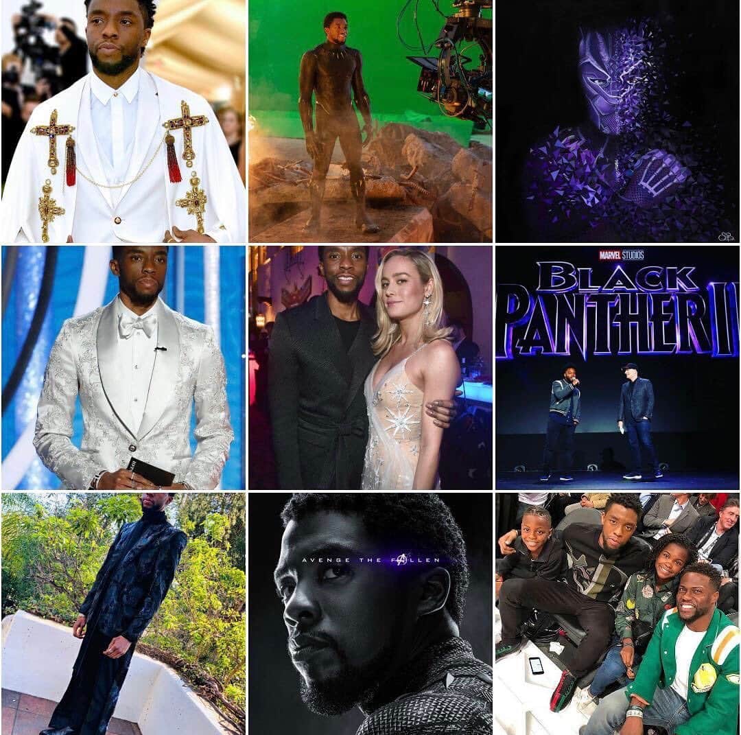 チャドウィック・ボーズマンのインスタグラム：「My #TopNine2019. It has been one for the books. 🙏🏾 Thank you all. 2020, I'm ready for you!」