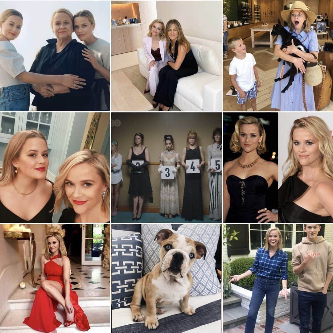 リース・ウィザースプーンさんのインスタグラム写真 - (リース・ウィザースプーンInstagram)「What a year it has been! ✨ Sharing some of my favorite memories from 2019. These moments gave me growth, sisterhood, immeasurable love, challenged me, connected me to many strong female characters and provided bursts of inspiration (plus a few new dance moves!) along the way. Looking forward to all that 2020 brings and wishing you all a very Happy New Year! 🍾 2️⃣0️⃣2️⃣0️⃣ 💫」1月1日 1時29分 - reesewitherspoon