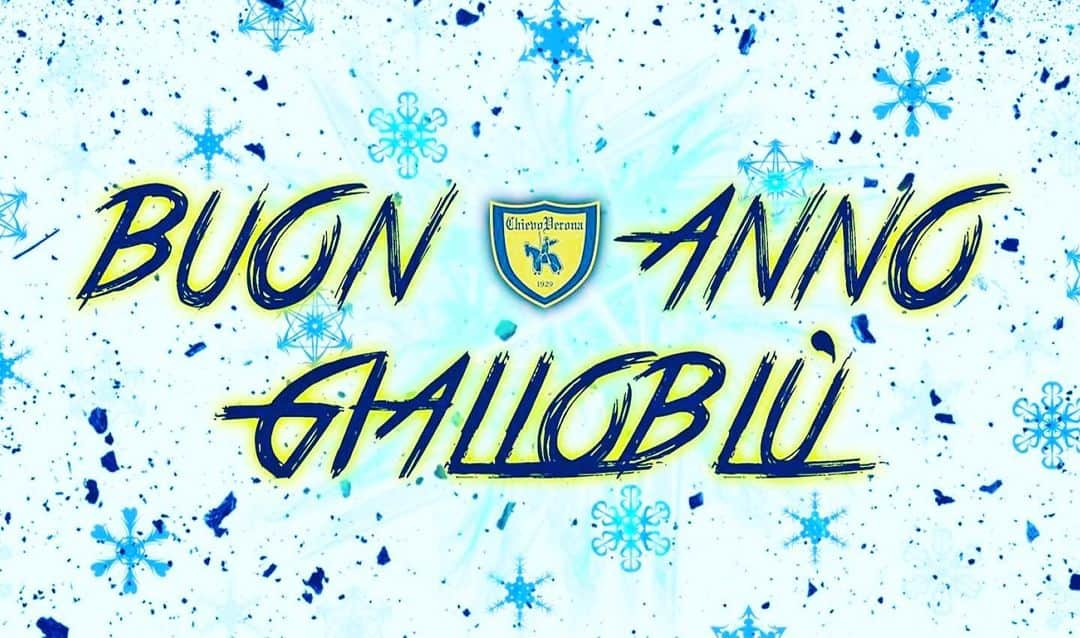 ACキエーヴォ・ヴェローナさんのインスタグラム写真 - (ACキエーヴォ・ヴェローナInstagram)「🎉🎆💛💙 A tutti voi, #Buon2020 dall' @acchievoverona 💛💙🎆🎉 HAPPY NEW YEAR 🎊🎊🎊 #feliceannonuovo #happynewyear #twentytwenty #chievo #chievoverona #gialloblù #forzachievosempre」1月1日 1時57分 - acchievoverona