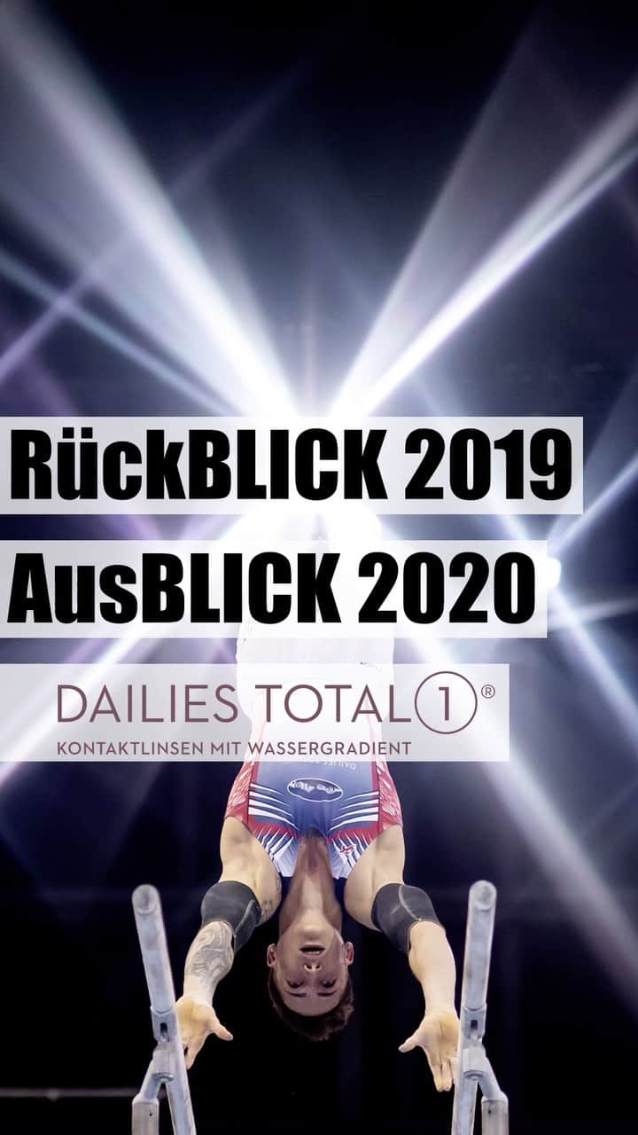 マゼル・ニューエンのインスタグラム：「WERBUNG | 🔜2️⃣0️⃣2️⃣0️⃣ #jederaugenblickzählt #marcelsdailies #klarsehenmitdailies #kontaktlinsentragen #gymnastics #themarcelnguyen #ad #werbung」