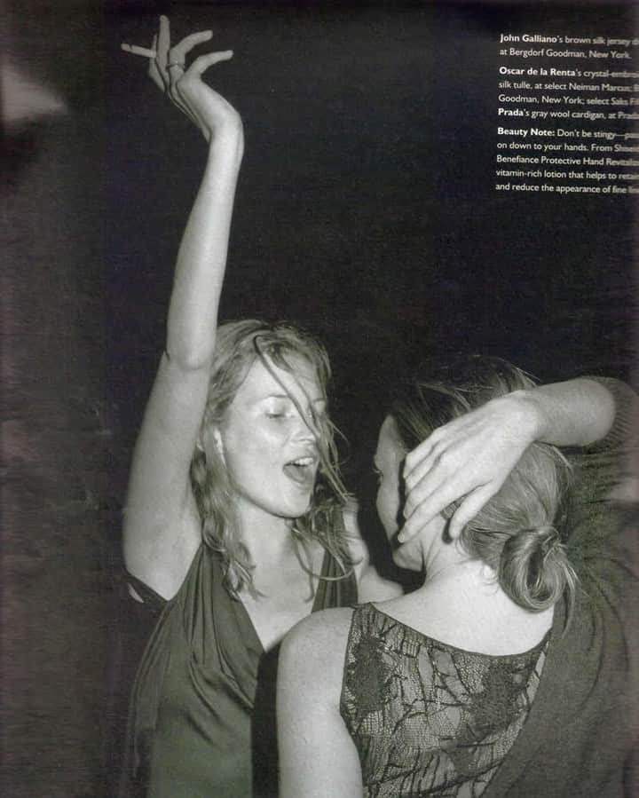 オーレリービダマンのインスタグラム：「Last Dance of 2019 ✨ phot : Bruce Weber for W magazine  #inspiration #kattmoss #aureliebidermann」