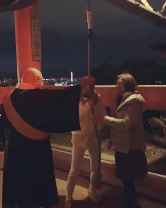 のインスタグラム：「明けましておめでとうございます✨✨✨‼️2020がに皆様にとってよい年でありますように🍀清水寺さんでお願いして来ました🎵」